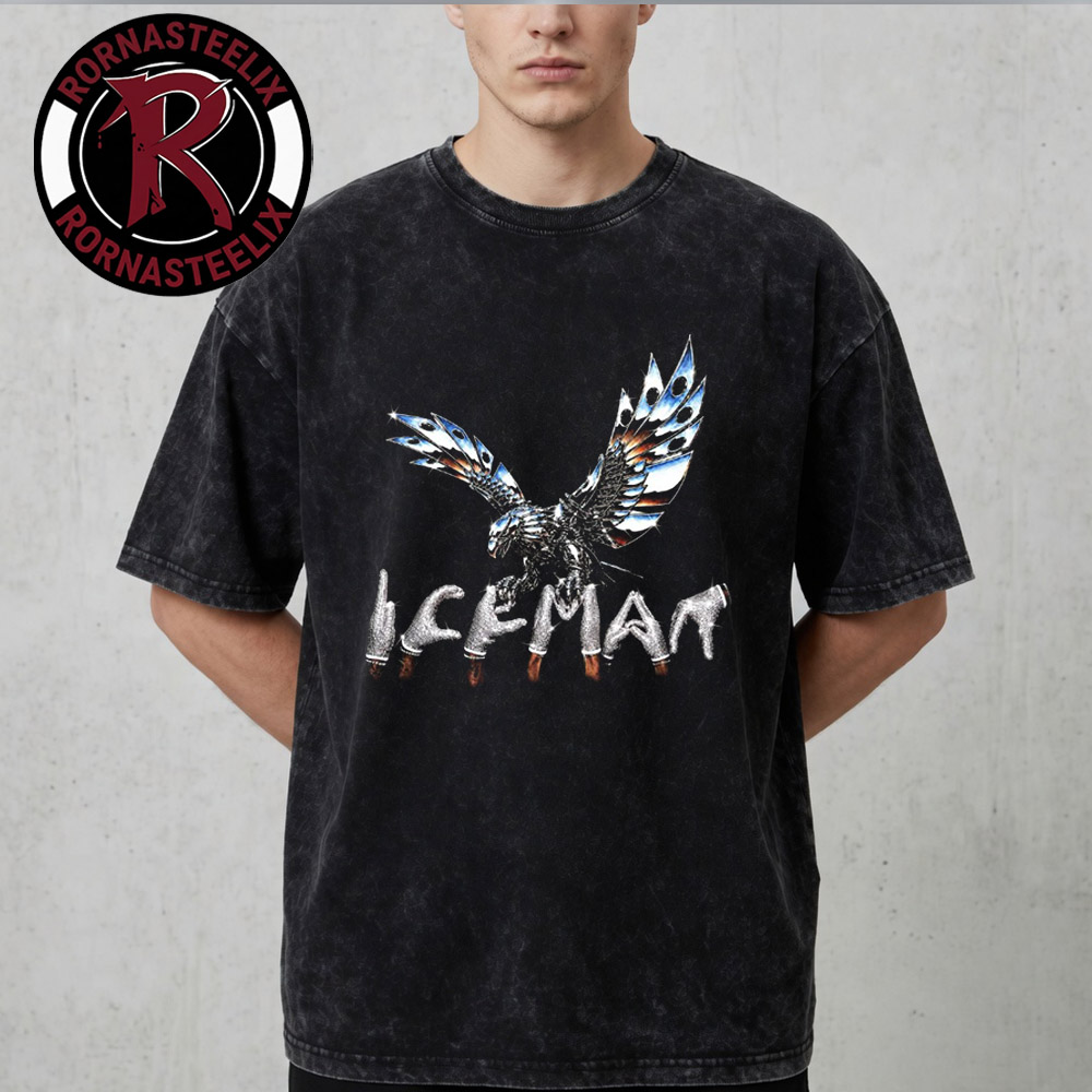 Drake Iceman Album 2026 Diamond Gloves Eagle Chrome Washed T-Shirt Drake Iceman Album 2026 Diamond Gloves Eagle Chrome Washed T-Shirt