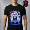 Drake OVO x WWE The Rock Collaboration The Rock Breaking Wall Unisex T-Shirt