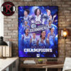 Duke Men’s Basketball Champions ACC Regular Season 2025-26 Poster Canvas Decor