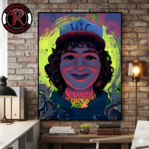 Dustin Henderson Poster Character For Stranger Things Tales From 85 Premieres April 23 2026 Poster Canvas Decor