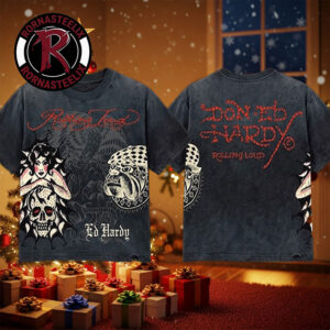 Ed Hardy x Rolling Loud 2026 Merch RL Play Hard Unisex T-Shirt