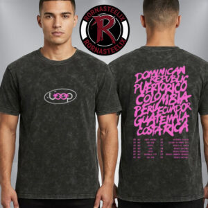 Ed Sheeran Loop Tour 2026 Exclusive Latin America Merch Tour Dates Washed T-Shirt