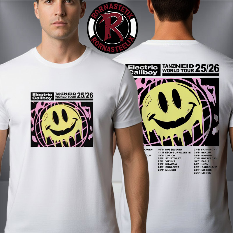 Electric Callboy TANZNEID World Tour 2025-26 Smile Unisex T-Shirt