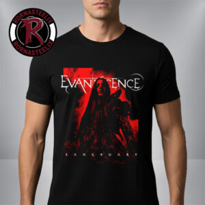 Evanescence Sanctuary Limited Edition Deep Sea Blue Unisex T Shirt