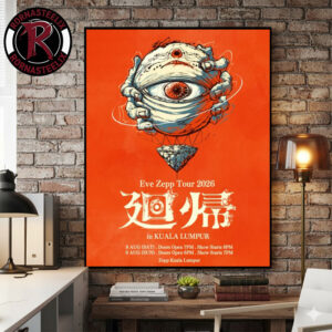 Eve Zepp Tour 2026 Kaiki Zepp Series Live In Kuala Lumpur Poster Canvas Decor
