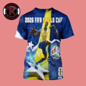 FIFA World Cup 2026 Curacao National Football Team The Blue Wave All Over Print Shirt