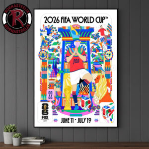 FIFA World Cup 2026 Egypt National Football Team Poster Canvas Decor