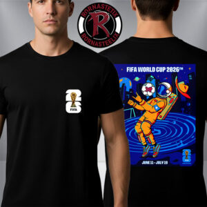 FIFA World Cup 2026 Houston Host City Official Poster Artist By Stephanie Leal On July 11 To July 19 2026 Unisex T-Shirt Two Sided