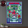 FIFA World Cup 2026 Miami Host City On July 11 To July 19 2026 Official Poster Artist By Rubem Robierb Poster Canvas Decor
