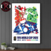 FIFA World Cup 2026 Philadelphia Host City On July 11 To July 19 2026 Official Poster Artist By Nicholas McClintock Poster Canvas Decor