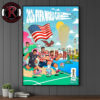 First Look Harry Potter Reboot HBO TV Series At Dominic McLaughlin’s Boy Wizard Entering Quidditch Stadium At Hogwarts Poster Canvas Decor