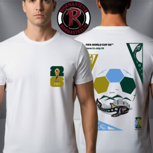 FIFA World Cup 2026 Vancouver Host City Official Poster Artist By Jamin Zuroski On July 11 To July 19 2026 Unisex T-Shirt Two Sided