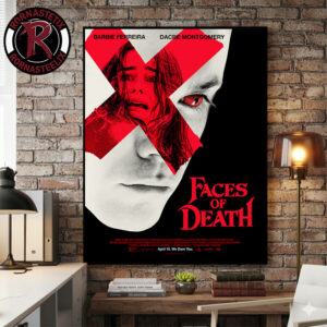 Faces Of Death 2026 We Dare You In Theaters April 10 2026 Poster Canvas Decor