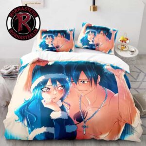 Fairy Tail Gray Fullbuster And Juvia Lockser Love Scene Bedding Sets