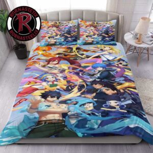 Fairy Tail Magic Couples Love 3D Art Bedding Sets