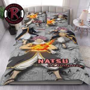 Fairy Tail Natsu Dragneel Salamander Anime Manga Art Bedding Sets
