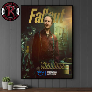 Fallout Season 2 Characters Poster Thaddeus as Johnny Pemberton Poster Canvas Decor