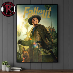 Fallout Season 2 Characters Poster The Ghoul Poster Canvas Decor