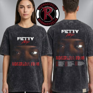 Fetty Wap Nostalgia Tour 2026 Schedule Tour Dates Washed T-Shirt