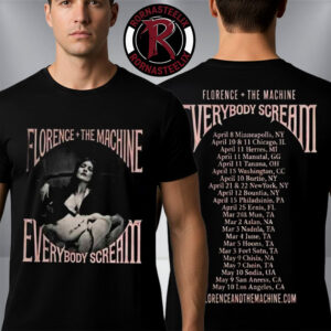 Florence And The Machine Dance Fever Tour 2026 Schedule Tour Dates Unisex T-Shirt Two Sided