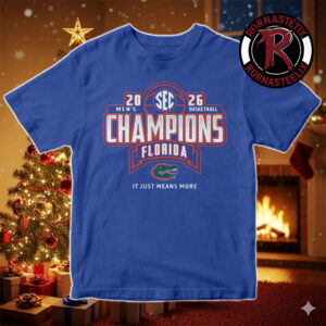 Florida Gators 2026 SEC Men’s Basketball Regular Season Champions Unisex T-Shirt