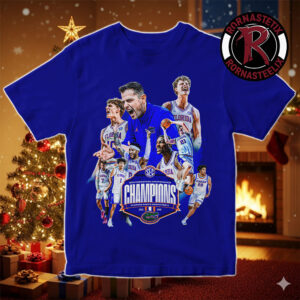 Florida Gators 2026 Southeastern Conference Men’s Basketball Regular Season Champions Unisex T-Shirt
