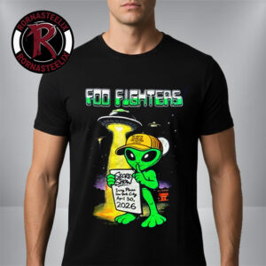 Foo Fighters 2026 New York City Merch Secret Show Live At Irving Plaza On April 30 2026 Alien Unisex T-Shirt