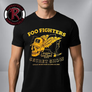 Foo Fighters 2026 New York City Merch Secret Show Live At Irving Plaza On April 30 2026 Unisex T-Shirt