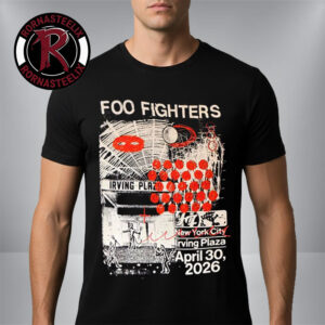Foo Fighters 2026 New York City Merchandise Live At Irving Plaza On April 30 2026 Your Favorite Toy Unisex T Shirt