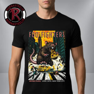 Foo Fighters Event Posters At Irving Plaza New York City On April 30 2026 Unisex T Shirt