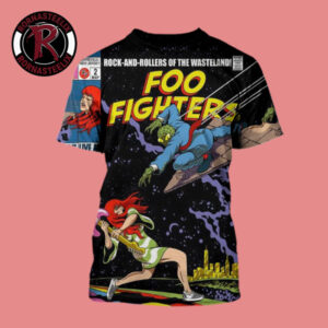 Foo Fighters Sayreville New Jersey Event Poster Live At Starland Ballroom On May 2 2026 All Over Print Shirt