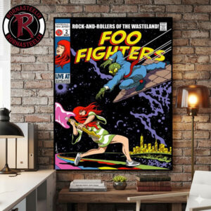 Foo Fighters Sayreville New Jersey Event Poster Live At Starland Ballroom On May 2 2026 Poster Canvas Decor