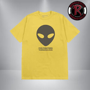 Foo Fighters Tasmania Tour 2026 Merch Tee Alien Unisex T-Shirt