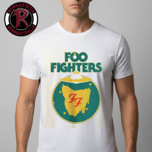 Foo Fighters Tasmania Tour 2026 Merch UFO Australia Unisex T-Shirt