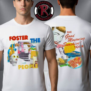 Foster The People The Good Mourning Sunshine Tour 2026 Limited Edition Unisex T-Shirt Two Sided