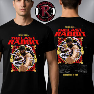 Freddie Gibbs The Last Rabbit 2026 Europe And UK Tour Schedule Unisex T-Shirt Two Sided