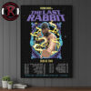 Freddie Gibbs The Last Rabbit Tour 2026 US Tour Schedule Venue Dates Poster Canvas Decor
