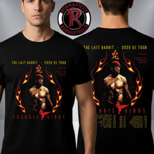 Freddie Gibbs The Last Rabbit Tour 2026 US Tour Schedule Venue Dates Unisex T-Shirt Two Sided