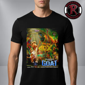 GOAT Movie 4DX New Poster February 13 2026 Unisex T-Shirt