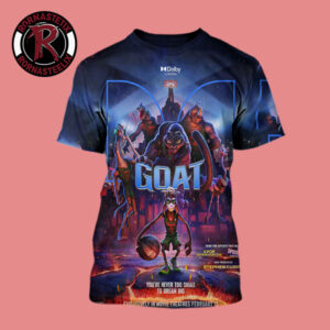 GOAT Movie New Dolby Poster For Sony Pictures Animation In Theaters February 13 2026 All Over Print Shirt