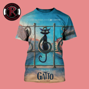 Gatto Movie Disney Pixar Face The Music 2027 All Over Print Shirt