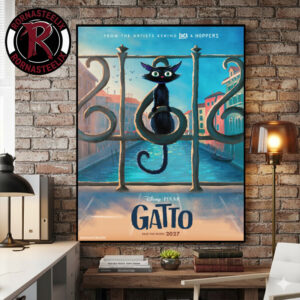 Gatto Movie Disney Pixar Face The Music 2027 Poster Canvas Decor