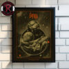 Gojira Band Poster Tonight Show At Arkea Arena On December 9 2025 In Bordeaux France Poster Canvas Decor