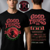 Good Things Festival Merchandise Gorilla Event Logo Band Line Up Unisex T-Shirt Two Sided