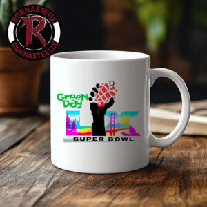 Green Day x NFL Super Bowl LX 2026 Opening Ceremony Mug Cup