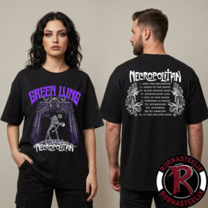 Green Lung Necropolitan Exclusive Merch Necropolitan Tracklist Unisex T-Shirt Two Sided