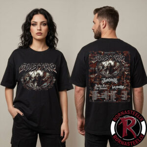 Guilt Trip Armour Of Angels UK And Europe 2026 Schedule Tour Dates Unisex T-Shirt Two Sided
