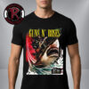 Guns N Roses 2026 Sao Paulo Poster Show At Allianz Park at Monsters of Rock On April 4 2026 Unisex T-Shirt