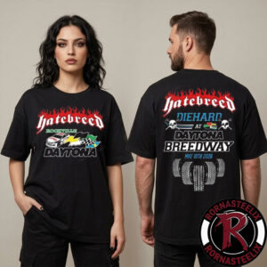 Hatebreed Welcome To Rockville Festival 2026 At Daytona International Speedway FL On May 10 2026 Unisex T Shirt Two Sided