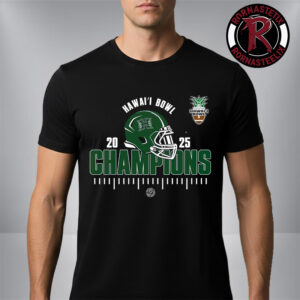 Hawai?i Rainbow Warriors NCAA Football Hawai?i Bowl Champions 2025 Unisex T-Shirt